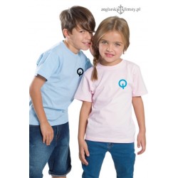 Koszulka dziecięca różowa OPTIMIST