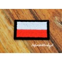 Aplikacja - haft flaga Polski (termoprzylepna)
